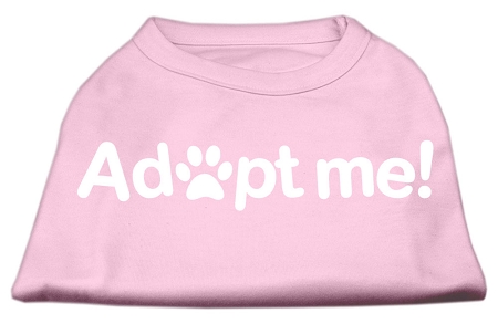 Adopt Me Screen Print Shirt Light Pink XS